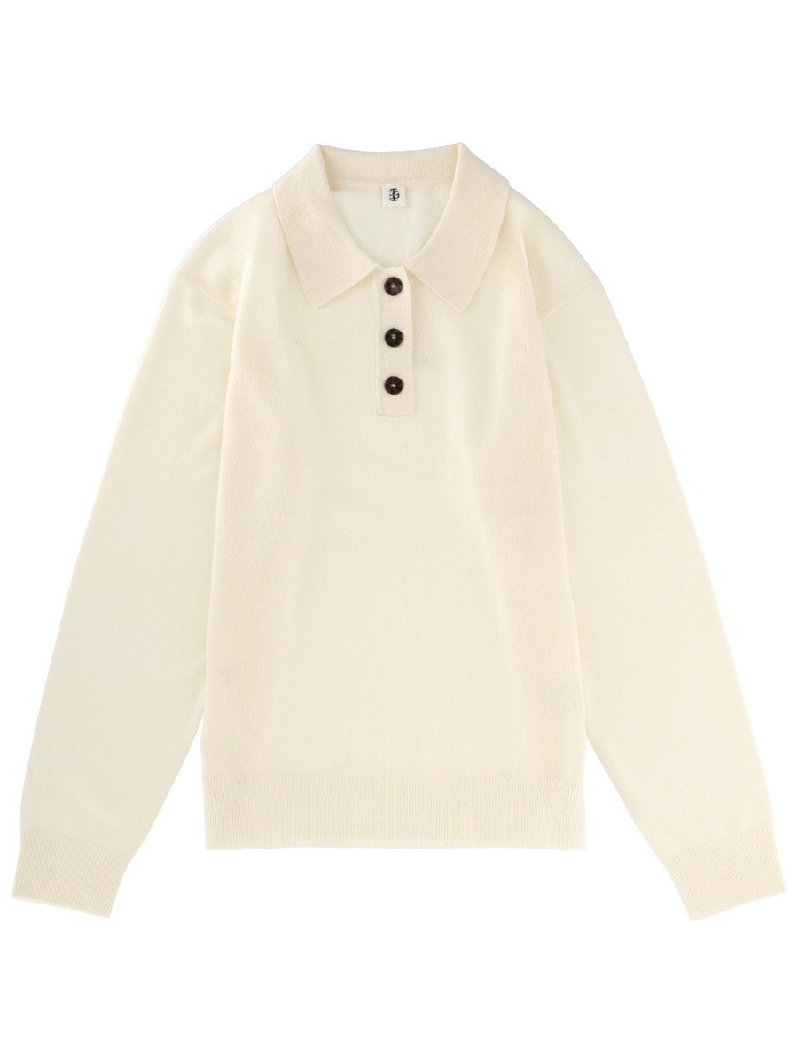 Discover the authentic THE GARMENT women's POLO "COMO" in beige
