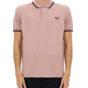 Explore the authentic COMME DES GARCONS SHIRT men's POLO "FREEDOM" in Pink