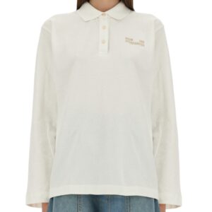 Refresh your wardrobe with the BAUM UND PFERDGARTEN women's POLO "JEANNE" in Ivory