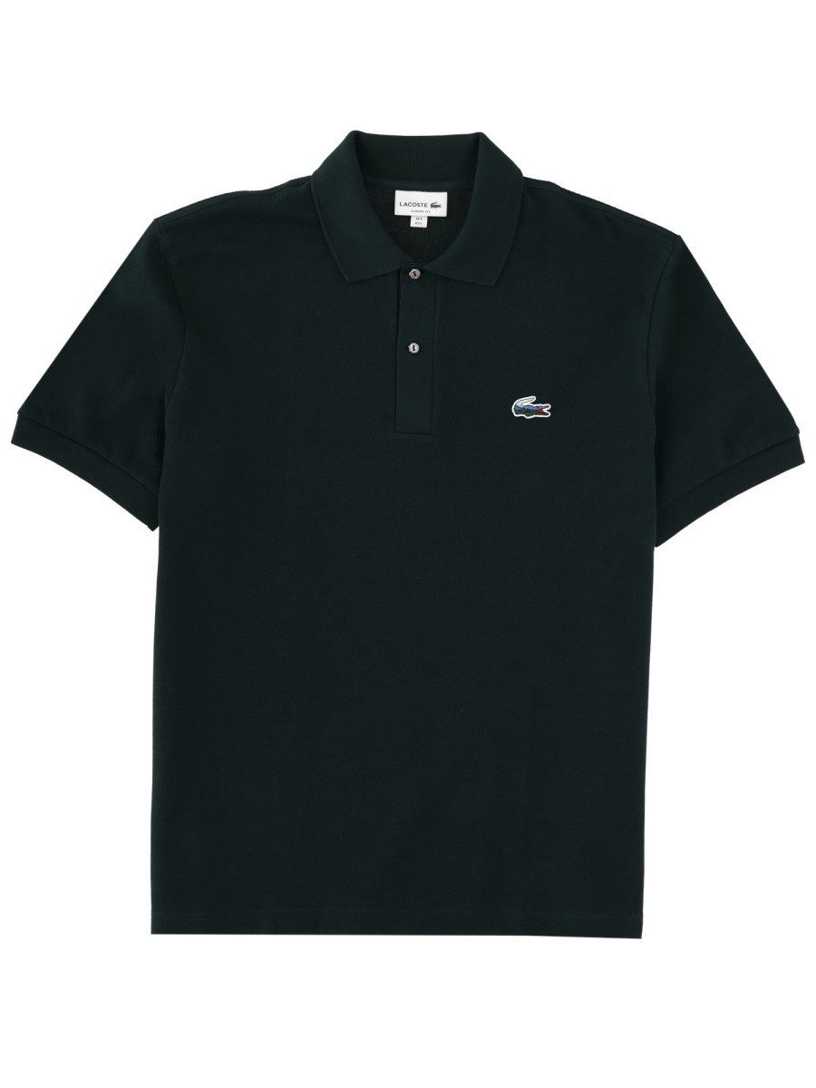 Discover the authentic Lacoste men's POLO WITH LOGO in GREEN