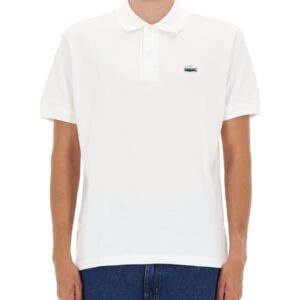 Discover the authentic Lacoste men's POLO WITH LOGO in White