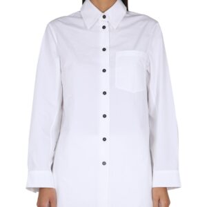 Refresh your wardrobe with the JIL SANDER women's POPLIN SHIRT in White