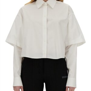 Discover the authentic Off-white women's POPLIN SHIRT in White