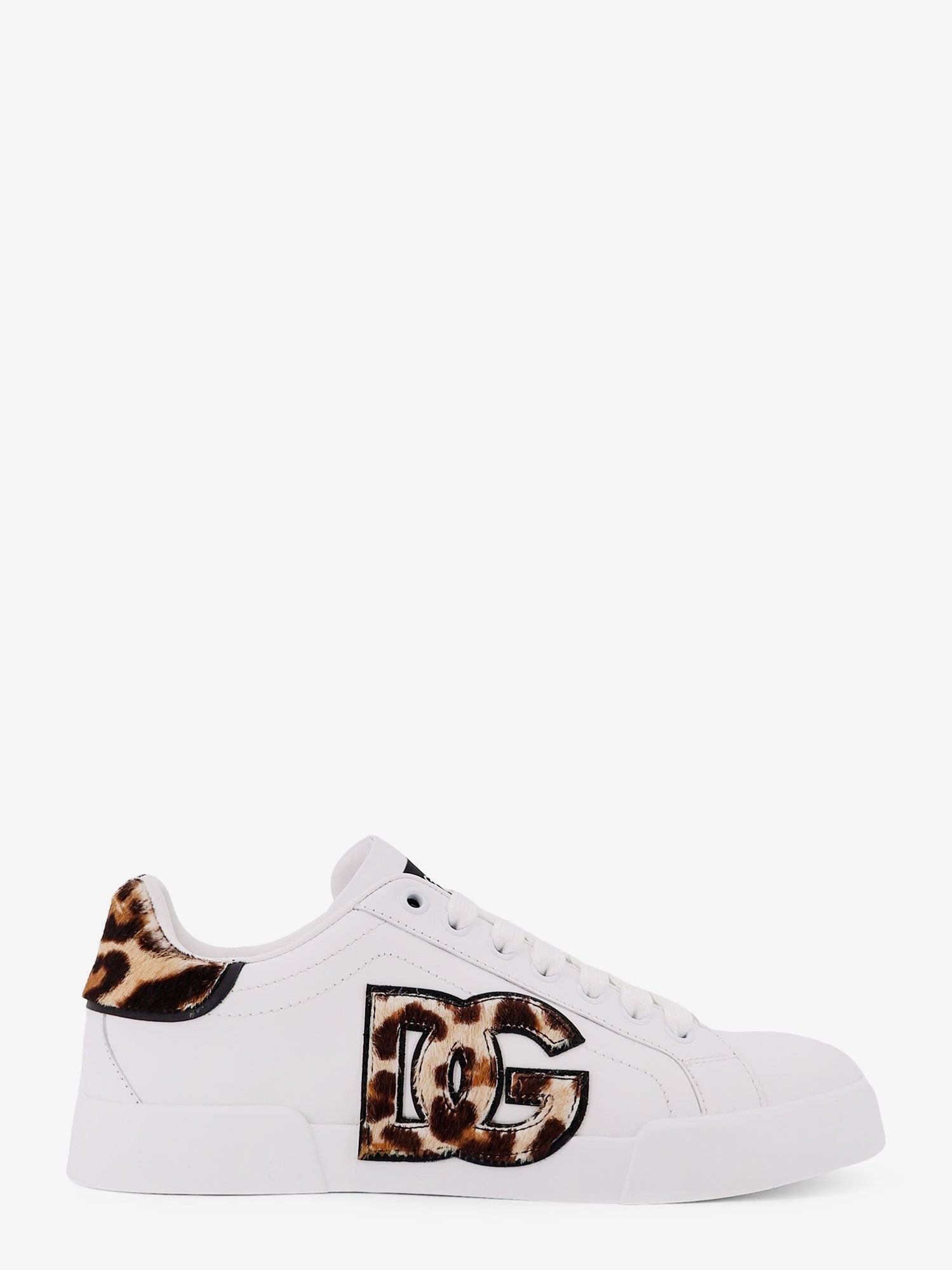 Discover the authentic Dolce & Gabbana women's 'Portofino Light Strobel' sneakers in Brown