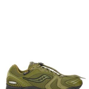 Explore the authentic Saucony men's "PROGRID TRIUMPH 4" SNEAKER in GREEN
