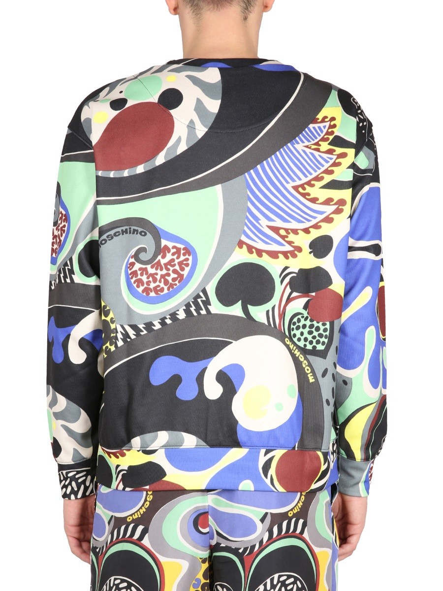 PSYCHEDELIC PRINT SWEATSHIRT - Image 3