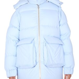 Explore the authentic SUNNEI X ELEONORA BONUCCI unisex "PUFFY" DOWN JACKET in Azure