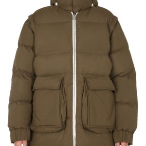 Explore the authentic SUNNEI X ELEONORA BONUCCI unisex "PUFFY" DOWN JACKET in Military green