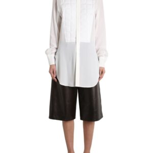 Discover the authentic Bottega Veneta women's QUILTED SHIRT in White