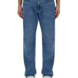 Discover the authentic Versace men's REGULAR FIT JEANS in DENIM