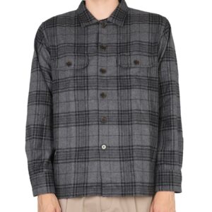 Discover the authentic UNIVERSAL WORKS men's REGULAR FIT SHIRT in Grey
