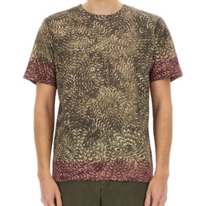 Explore the authentic Dries Van Noten men's REGULAR FIT T-SHIRT in MULTICOLOUR