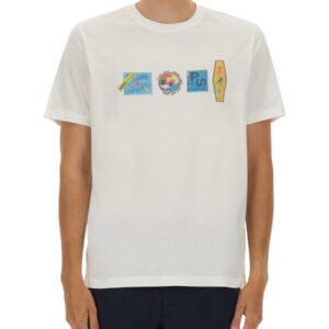 Refresh your wardrobe with the PS BY PAUL SMITH men's REGULAR FIT T-SHIRT in White