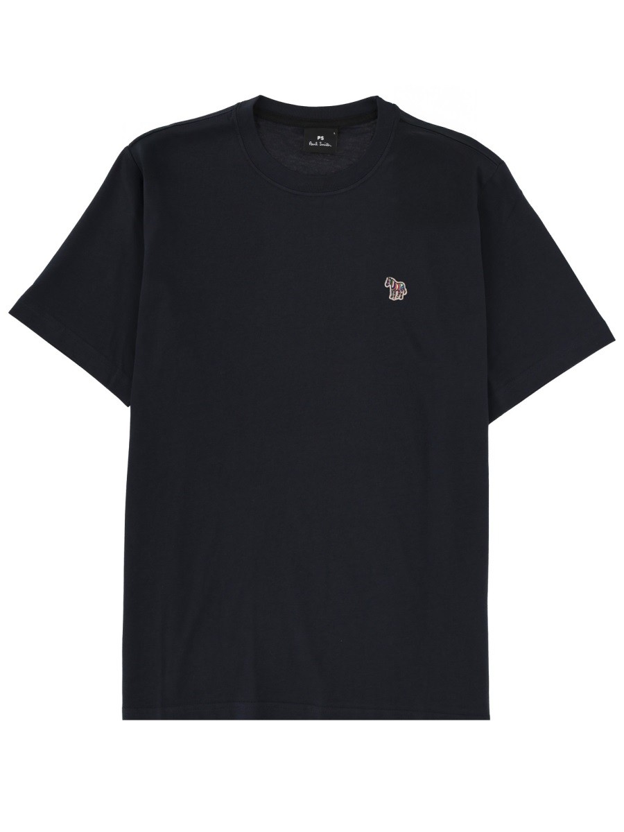 Refresh your wardrobe with the PS BY PAUL SMITH men's REGULAR FIT T-SHIRT in Blue