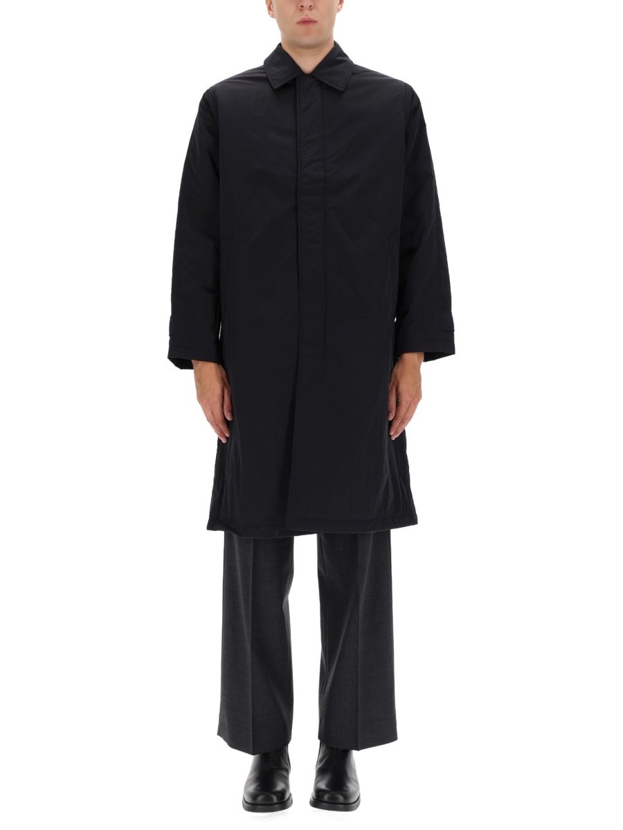 Discover the authentic SUNFLOWER men's "RELAXED" COAT in Black