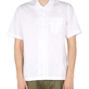 Refresh your wardrobe with the UNIVERSAL WORKS men's RELAXED FIT SHIRT in White