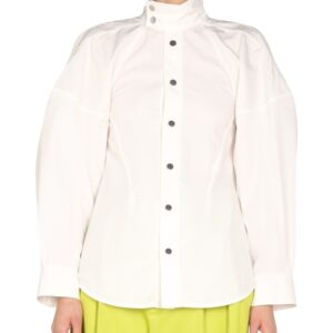 Discover the authentic Bottega Veneta women's RELAXED FIT SHIRT in White