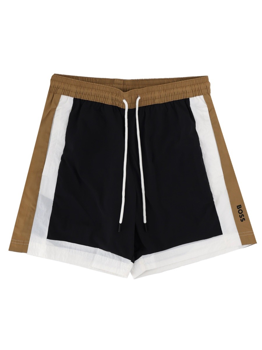 Discover the authentic Boss men's "REMY" SWIMSUIT in Black