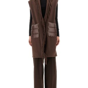 Explore the authentic Herno women's RESORT SLEEVE MADE OF WARMY AND ULTRALIGHT NYLON in Brown