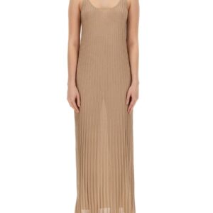 Discover the authentic Max Mara women's "RHYTHM PIANO" DRESS in Nude