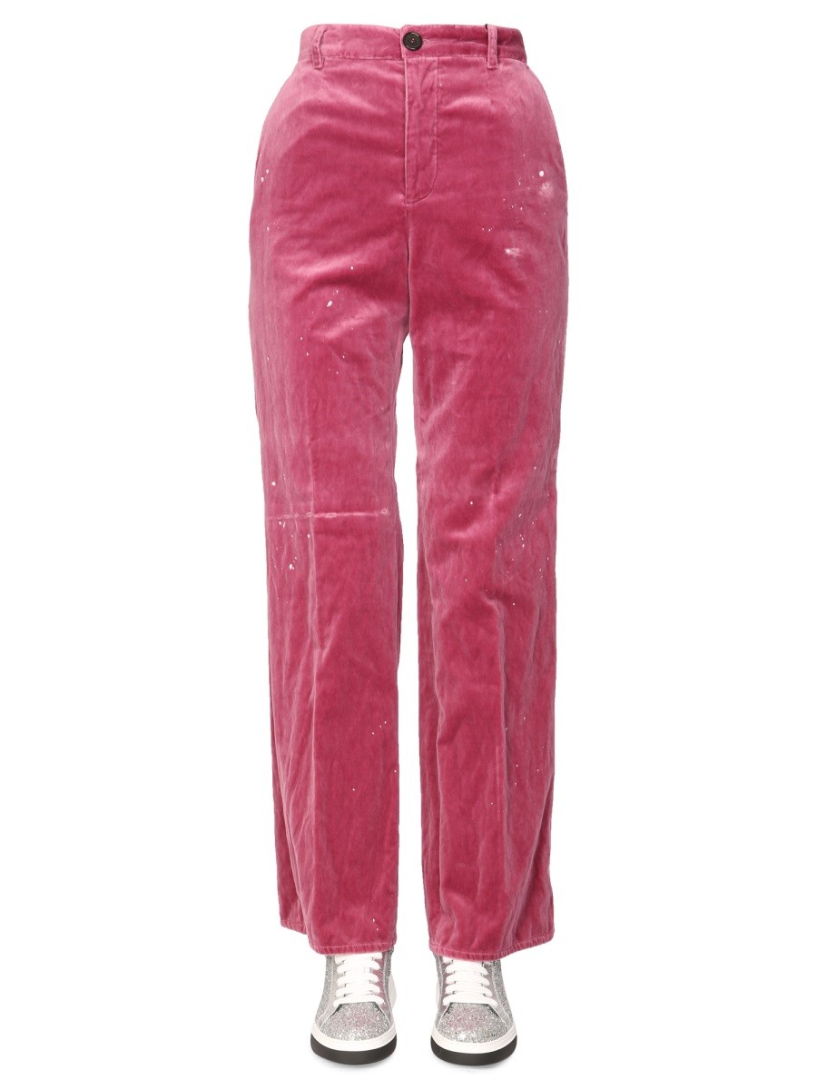 Refresh your wardrobe with the Dsquared2 women's ROADIE PANTS in Pink