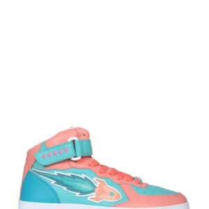 Discover the authentic ENTERPRISE JAPAN women's ROCKET MID SNEAKERS in Azure
