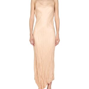 Explore the authentic Philosophy Di Lorenzo Serafini women's ROUND NECKLINE DRESS in POWDER