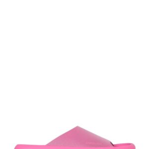 Discover the authentic AMBUSH women's RUBBER SLIDE SANDALS in Fuchsia