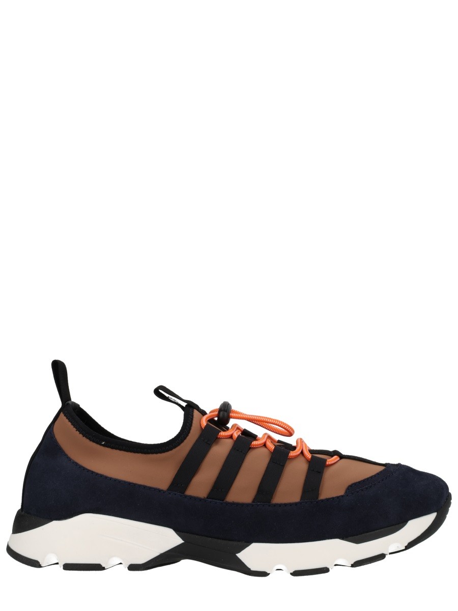 Discover the authentic Marni men's "RUNNING" SNEAKER in Brown