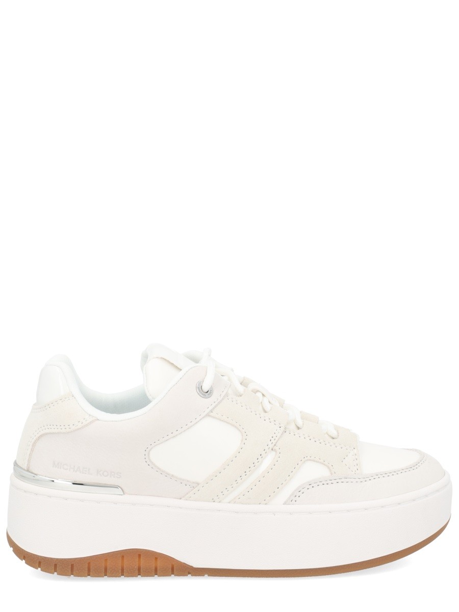 Discover the authentic MICHAEL BY MICHAEL KORS women's "RYDER" SNEAKER in White