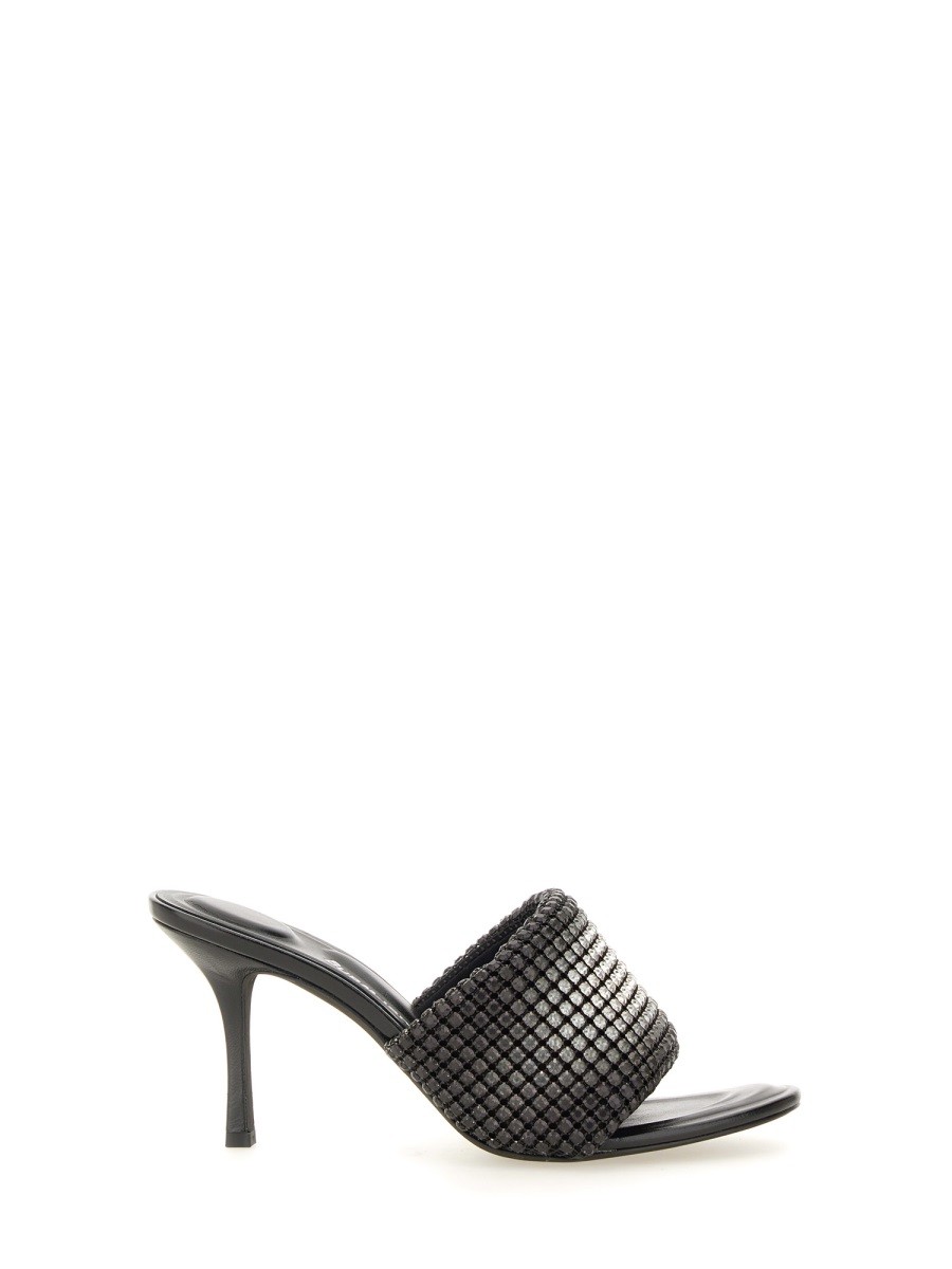 Discover the authentic Alexander Wang women's SABOT HEIRESS in Black