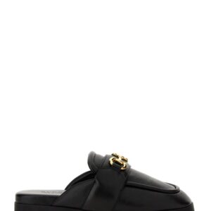 Discover the authentic Gucci men's SABOT WITH CLAMP in Black