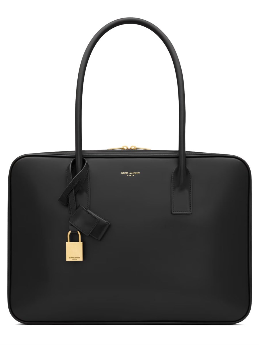 Refresh your wardrobe with the Saint Laurent women's "SAC DE JOUR" BAG in Black