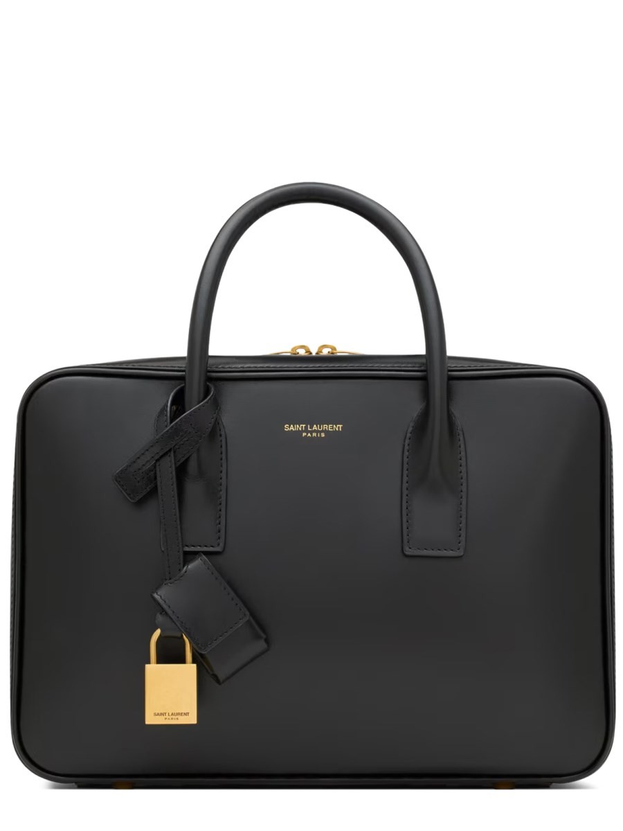 Refresh your wardrobe with the Saint Laurent women's "SAC DE JOUR" BAG in Black