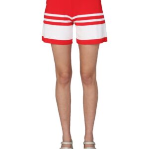 Explore the authentic Boutique Moschino women's "SAILOR MOOD" SHORTS in Red