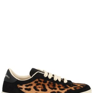 Explore the authentic Dolce & Gabbana women's "SAINT TROPEZ" SNEAKER in ANIMALIER