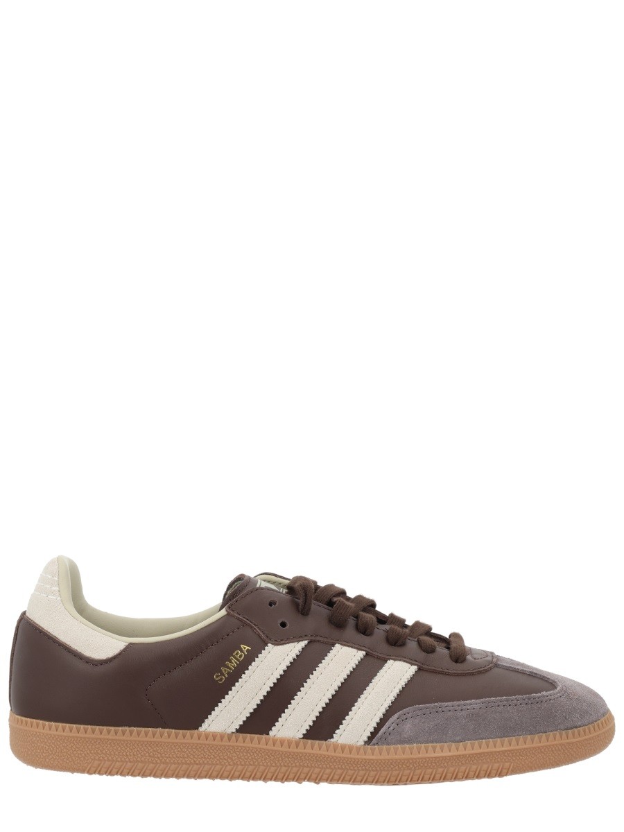 Explore the authentic ADIDAS ORIGINALS men's "SAMBA OG" SNEAKER in Brown