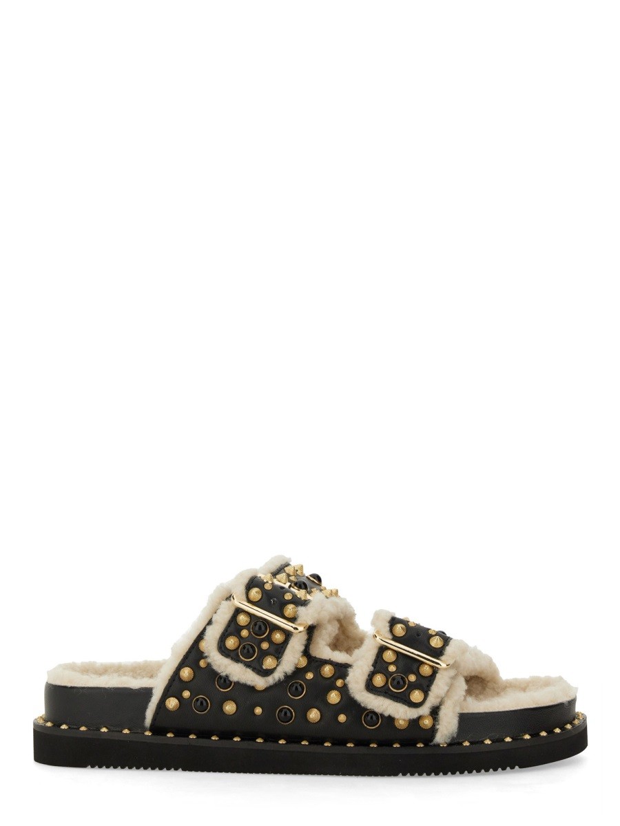 Refresh your wardrobe with the Ash women's SANDAL "UTAH BIS" in Black