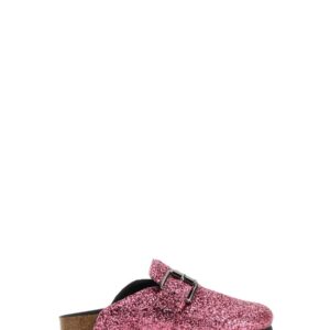 Explore the authentic Philosophy Di Lorenzo Serafini women's SANDAL WITH GLITTER in Fuchsia