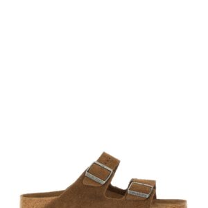 Refresh your wardrobe with the Birkenstock unisex SANDALO "ARIZONA" in Brown