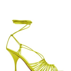 Discover the authentic Bottega Veneta women's SANDALO DOT in GREEN