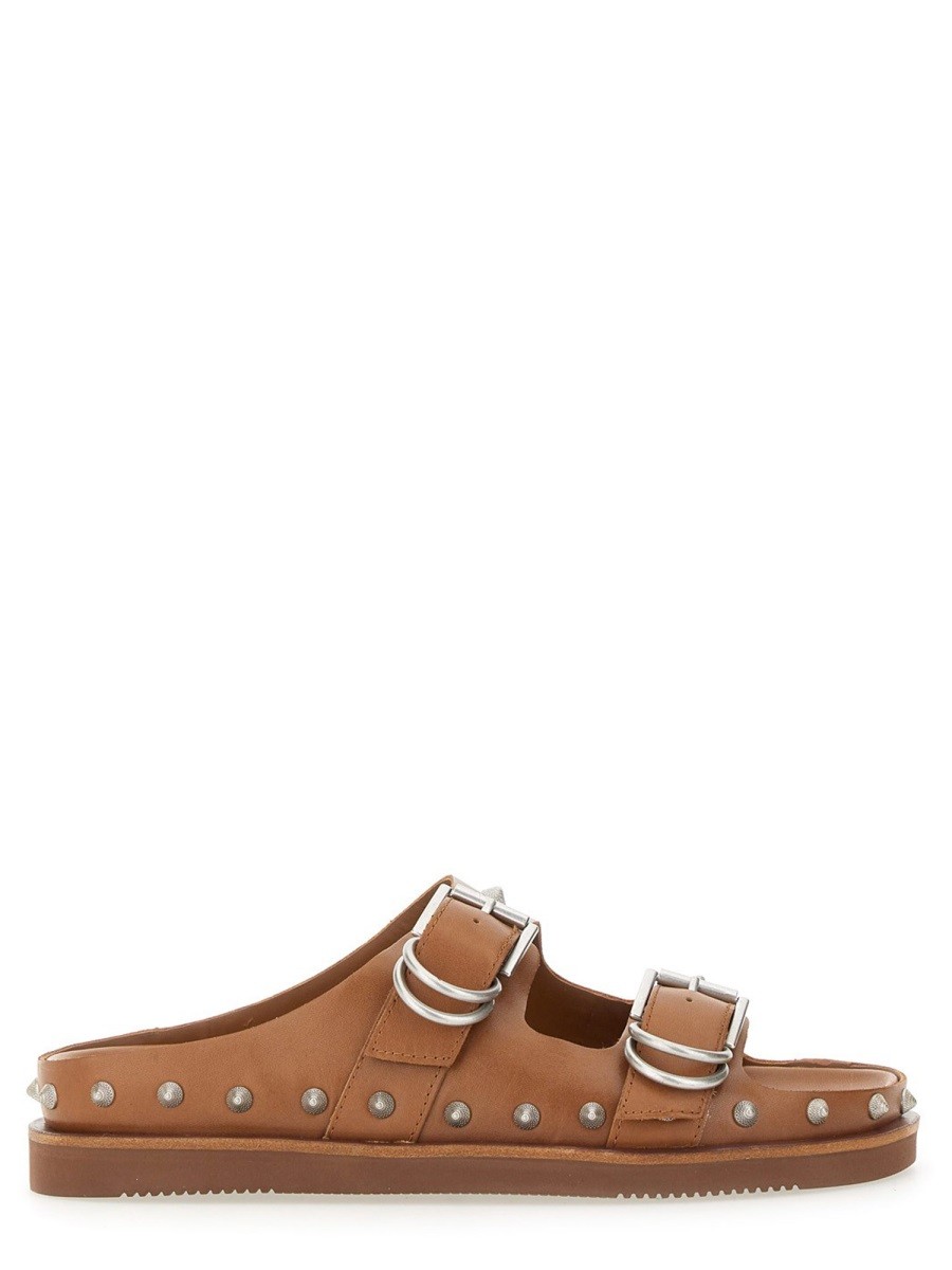 Discover the authentic Ash women's SANDALO "URUS" in BUFF