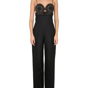Discover the authentic stella mccartney women's SANGALLO BUSTIER JUMPSUIT in Black