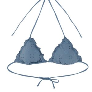 Explore the authentic MC2 SAINT BARTH women's "SANGALLO SAGITTARIUS MIAMI" BIKINI TOP in Blue