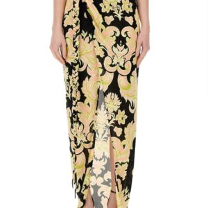 Elevate your look with the Etro women's "SARONG" SKIRT in MULTICOLOUR