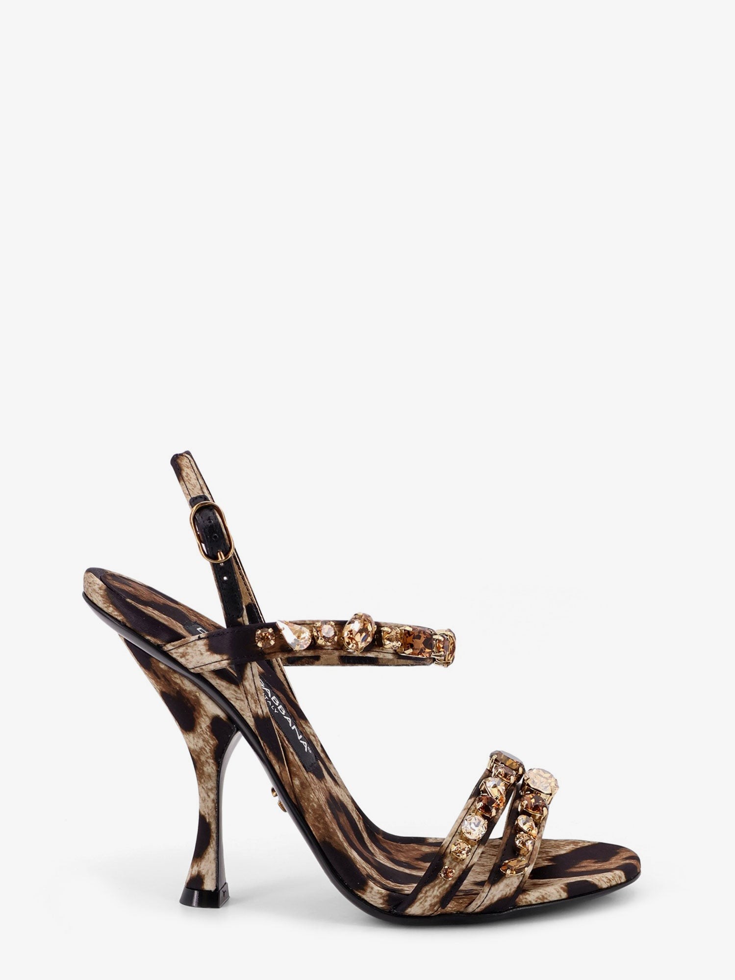 Explore the authentic Dolce & Gabbana women's 'Keira' sandals in Brown
