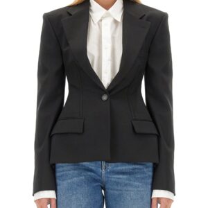 Refresh your wardrobe with the stella mccartney women's SCULPTED JACKET in Black