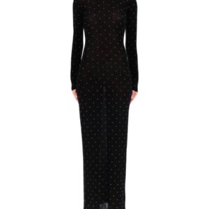 Explore the authentic RABANNE women's SECOND-SKIN EFFECT LONG DRESS in Black