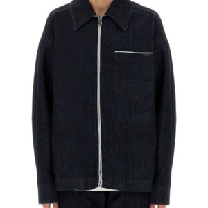 Explore the authentic Dolce & Gabbana men's SELVEDGE DENIM BLOUSON in DENIM