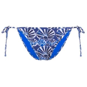 Refresh your wardrobe with the LA DOUBLEJ women's SHELLS BIKINI BRIEFS in Azure